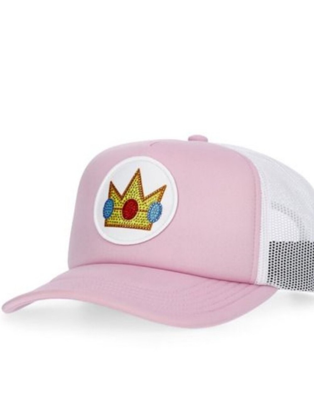 Super Mario Princess Peach Women's Trucker Hat, One Size